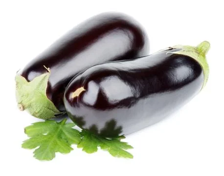 Eggplants Stock Photos