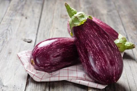 Eggplants. Stock Photos