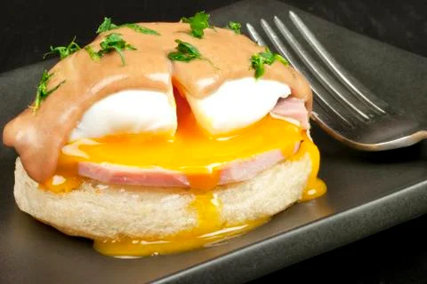 Eggs benedict Stock Photos
