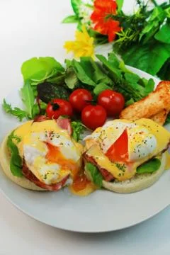 Eggs Benedict Stock Photos