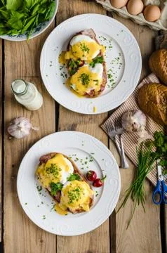 Eggs Benedict Stock Photos