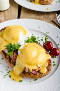 Eggs Benedict Stock Photos