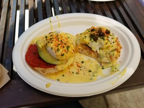 Eggs benedict Stock Photos