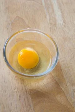 Eggs in a bowl Stock Photos
