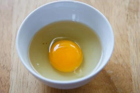 Eggs in a bowl Stock Photos