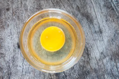 Eggs in a bowl Stock Photos