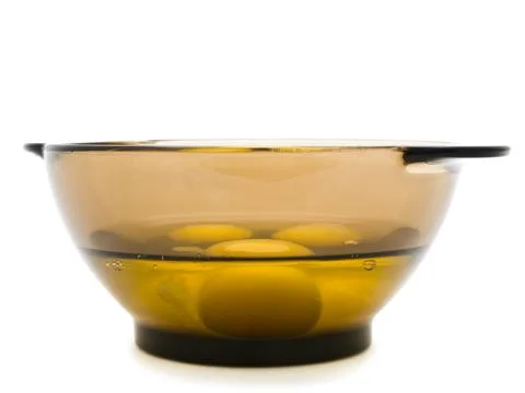 Eggs in Bowl Stock Photos