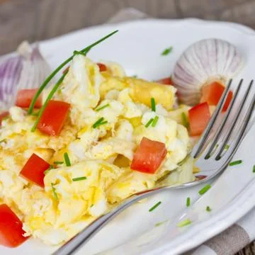 Eggs for breakfast Stock Photos
