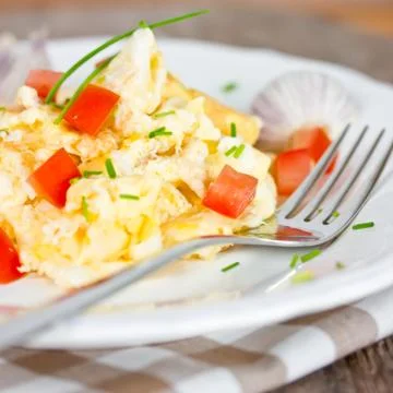 Eggs for breakfast Stock Photos