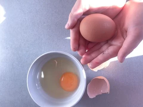 Eggs for breakfast Stock Photos