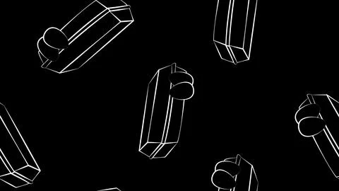 Eggs in carton package pattern seamless Illustrazione stock