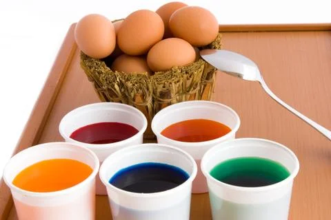 Eggs to color Фото