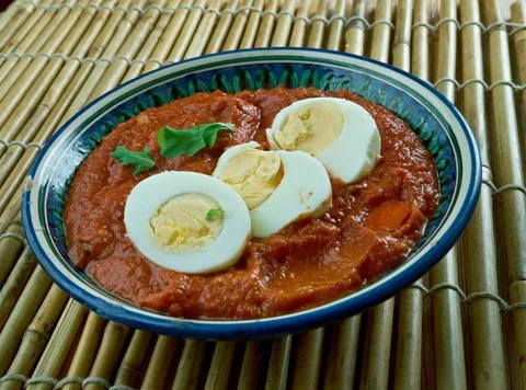 Eggs do pyaza Eggs do pyaza.Classical Indian dish Copyright: xZoonar.com/M... Stock Photos