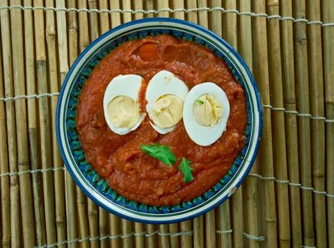 Eggs do pyaza Eggs do pyaza.Classical Indian dish Copyright: xZoonar.com/M... 스톡 사진