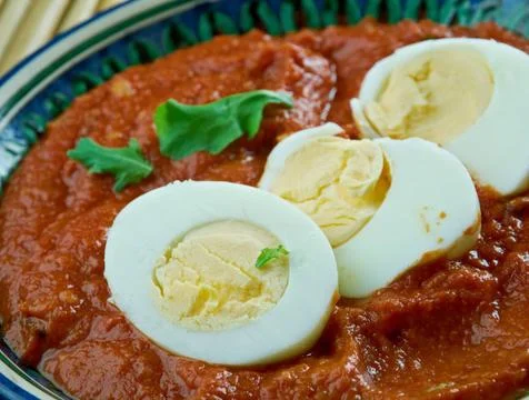 Eggs do pyaza Eggs do pyaza.Classical Indian dish Copyright: xZoonar.com/M... 스톡 사진