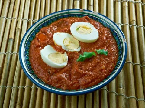 Eggs do pyaza Eggs do pyaza.Classical Indian dish Copyright: xZoonar.com/M... Stock Photos