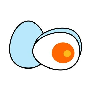 Eggs easter isolated icon vector illustration design, vector illustration Stock Illustration