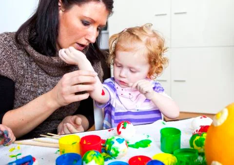 Eggs for Easter Foto stock