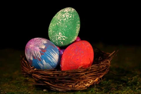 Eggs for Easter 스톡 사진