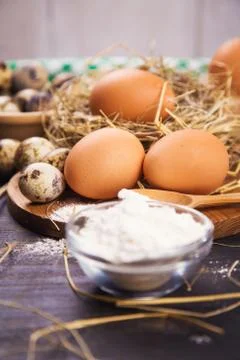 Eggs for easter Stock Photos