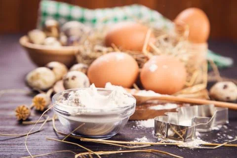 Eggs for easter Stock Photos