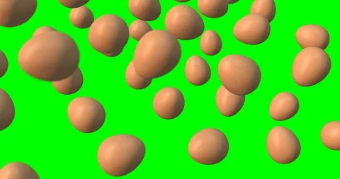 Eggs falling slow motion Video stock 108326830