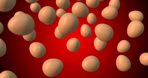 Eggs falling slow motion Stock Footage 108327005