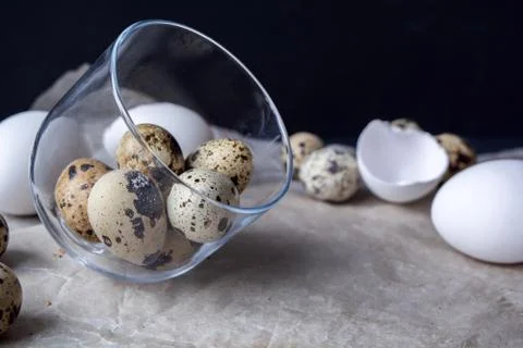Eggs food background 库存照片