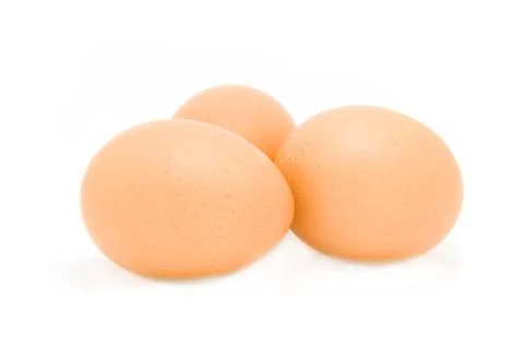 Eggs isolated Stock Photos