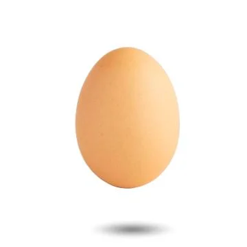 Eggs isolated on white background Stock Photos