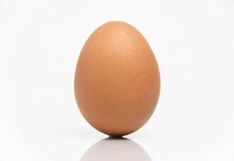 Eggs isolated on white background Stock Photos