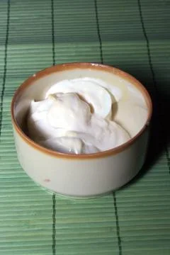 Eggs in mayonnaise Foto stock