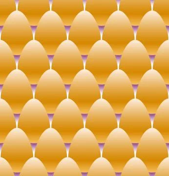 Eggs seamless background Stock Illustration