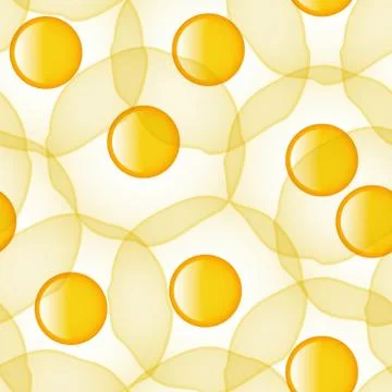 Eggs seamless pattern Stock Illustration