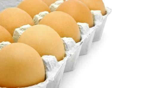 Eggs set detail Stock Photos