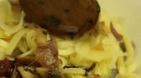 Eggs stuffed with mushrooms and cheese. Stock Footage 68716947