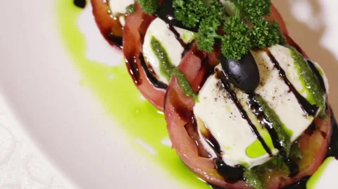 Eggs with tomatoes Stock-Footage 45437891