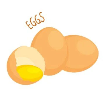 Eggs vector illustration isolated Stock Illustration