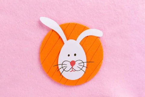 Eggs on white background Stock Photos