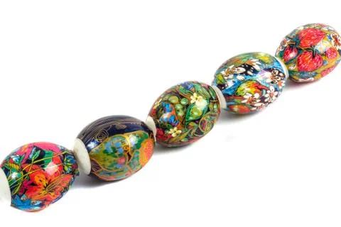 Eggs on white 写真素材