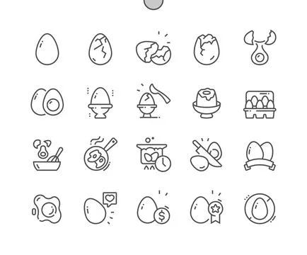 Eggshell. Scrambled eggs. Menu for cafe. Stock Illustration