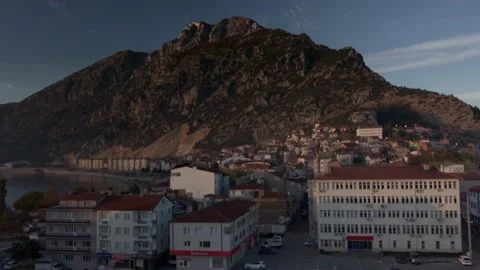 Egirdir Lake Peninsula Stock Footage 343575429
