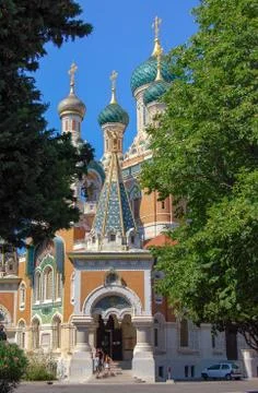 Eglise Russe - Nice Stock Photos