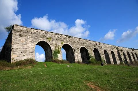 Egri Aqueduct Foto stock