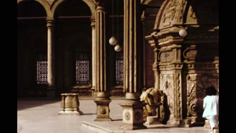 Egypt 1970s, Woman washing hand in Muham... | Stock Video | Pond5