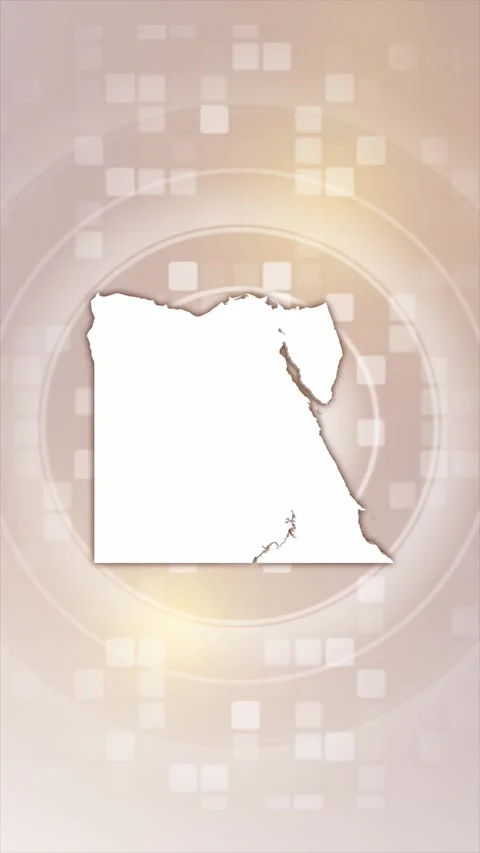 Egypt Animated Map Stock Footage 275899307