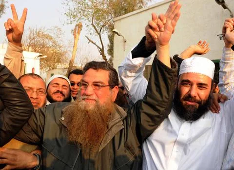 Egypt Anwar Sadat Plotter Released - 12 Mar 2011 Stock Photos