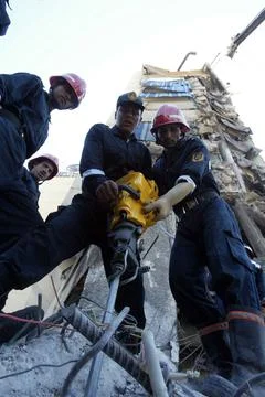 Egypt Attack on Hilton Taba - Oct 2004 Stock Photos