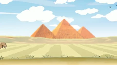 Egypt desert Video stock 10739176