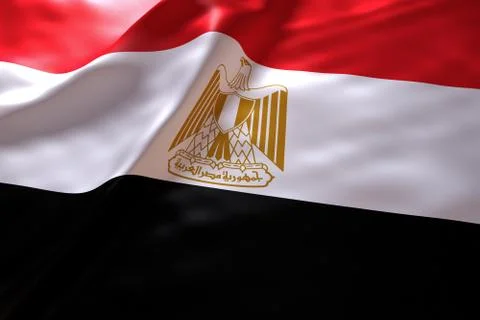 Egypt flag background 스톡 일러스트